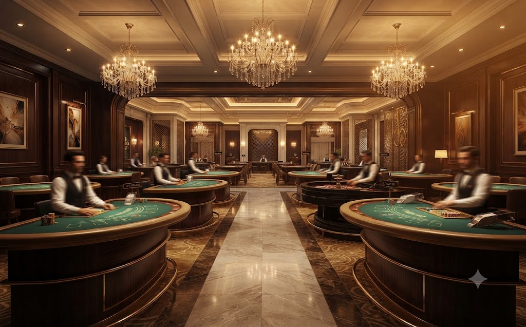 Live dealer lobby