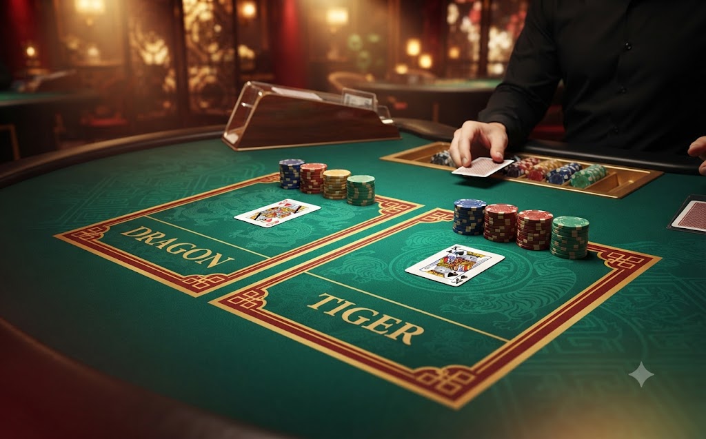 Live Dragon Tiger table